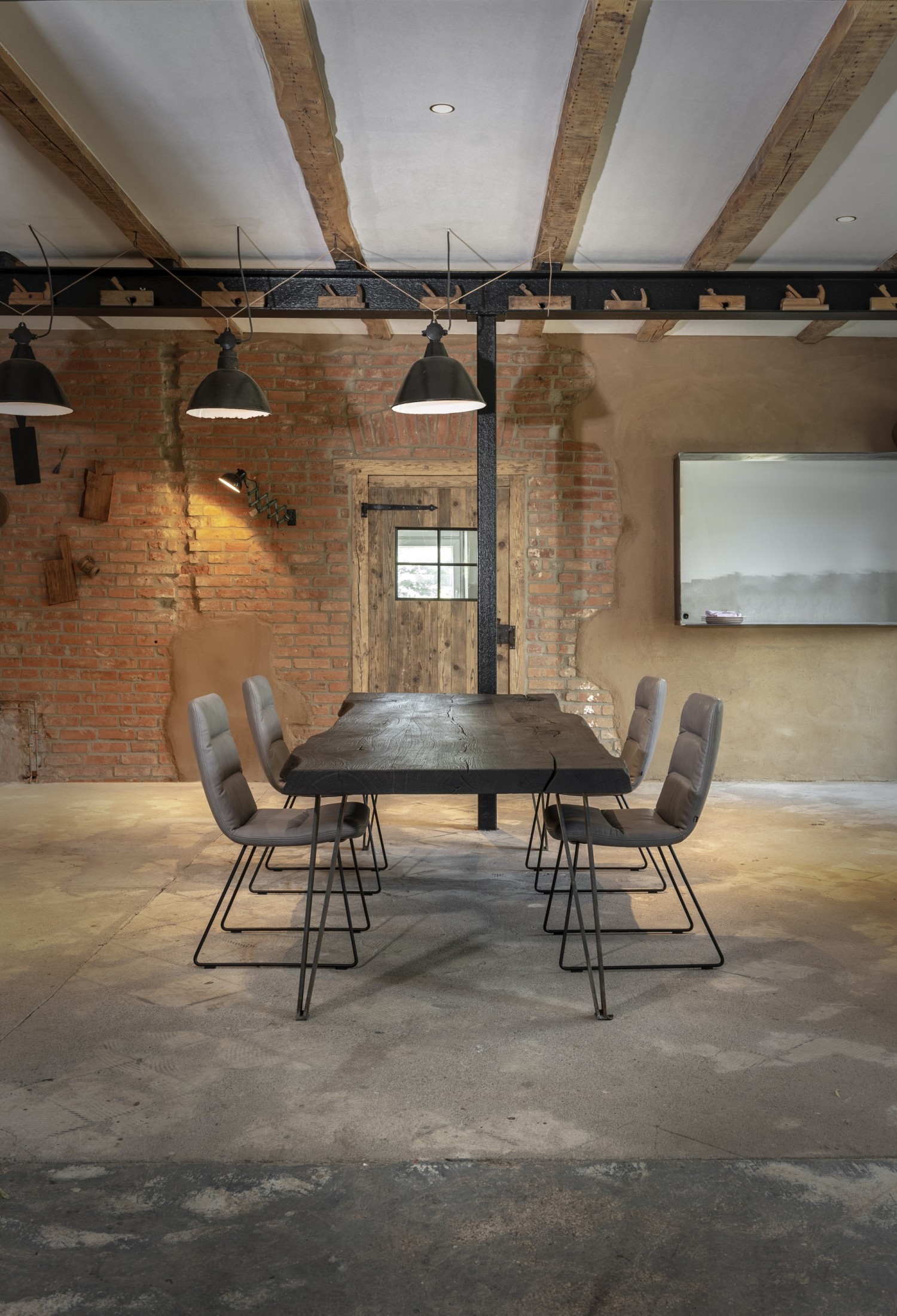 Arva light Stühle am Nightingale Tisch ASCO