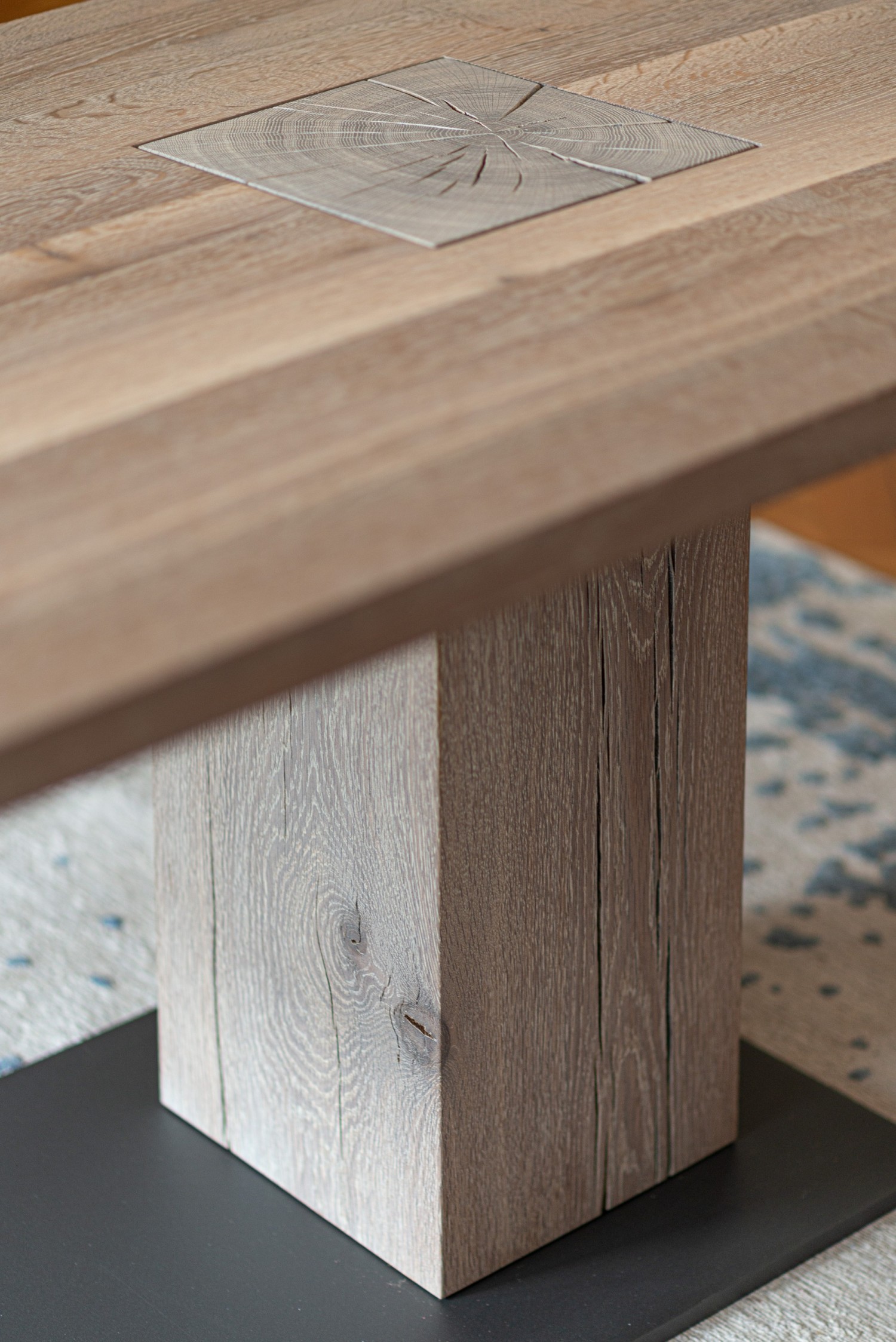 Monophonic　TH ASH TABLE Ash Wood Tables - Kazanahome